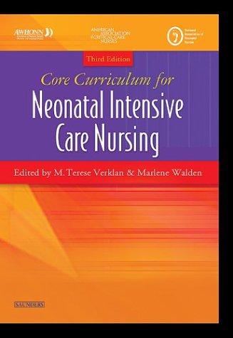 Cover for Core Curriculum for Neonatal Intensive Care Nursing