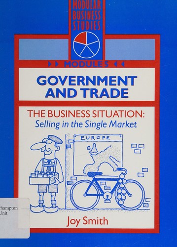 Cover for Government and Trade (Modular Business Studies)