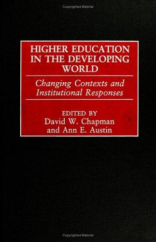 Cover for Higher Education in the Developing World