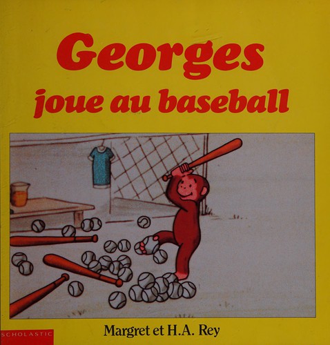 Cover for Georges joue au baseball