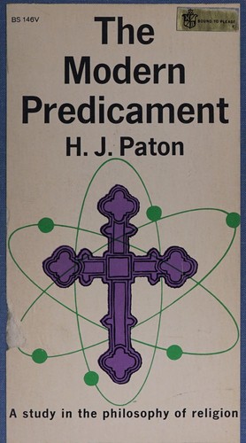 Cover for The Modern predicament