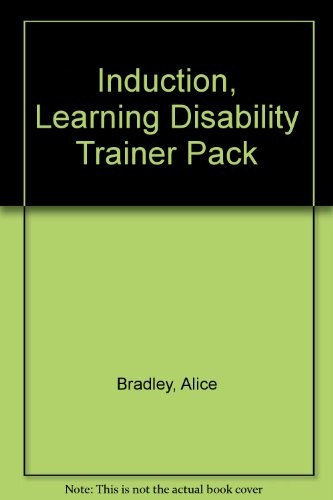 Cover for Induction, Learning Disability Trainer Pack