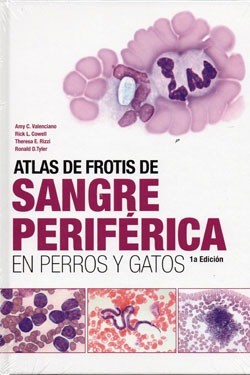 Cover for Atlas de frotis de sangre periférica en perros y gatos - 1. edición