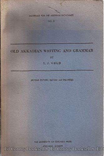 Cover for Old Akkadian writing and grammar.