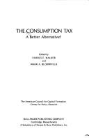 Cover for The Consumption tax