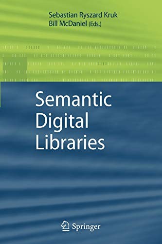 Cover for Semantic Digital Libraries