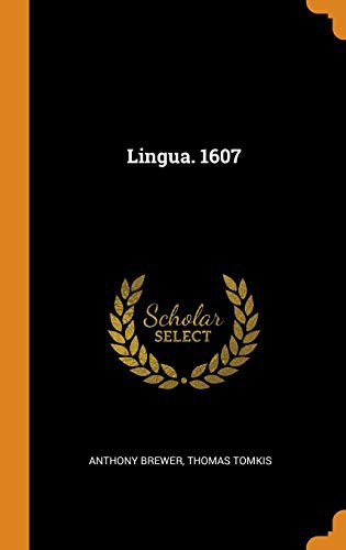 Cover for Lingua. 1607