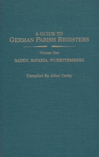 Cover for A guide to German parish registers
