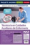 Cover for Paquete Ahorro + TEST papel Técnico/a Cuidados Auxiliares de Enfermería Osakidetza. Ahorra 66 €  2º envío