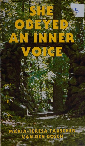 Cover for She obeyed an inner voice