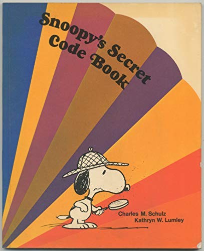 Cover for Snoopy's secret code book