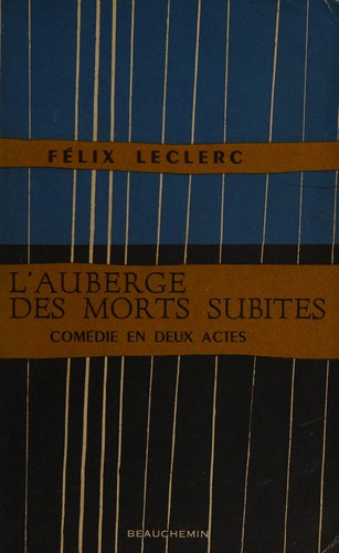 Cover for L'auberge des morts subites