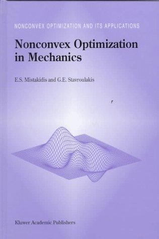 Cover for Nonconvex Optimization in Mechanics