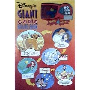 Cover for Disney's Giant Game Board Book
