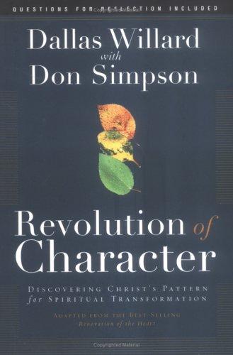 Cover for Revolution of character