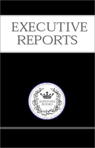 Cover for Executive Reports