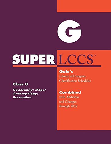 Cover for SUPERLCCS 2012 : Class G