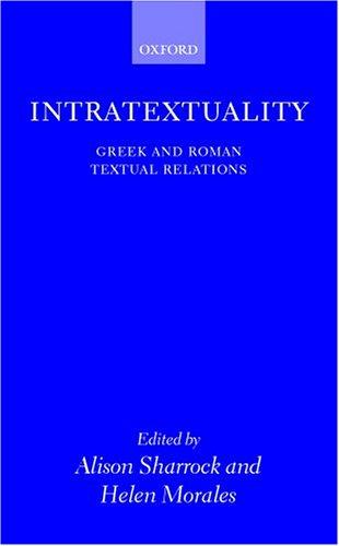 Cover for Intratextuality
