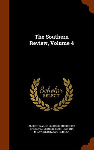 Cover for The Southern Review, Volume 4