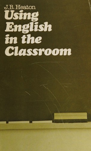 Cover for Using English in the classroom