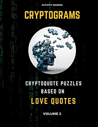 Cover for Cryptograms - Cryptoquote Puzzles Based on Love Quotes - Volume 2