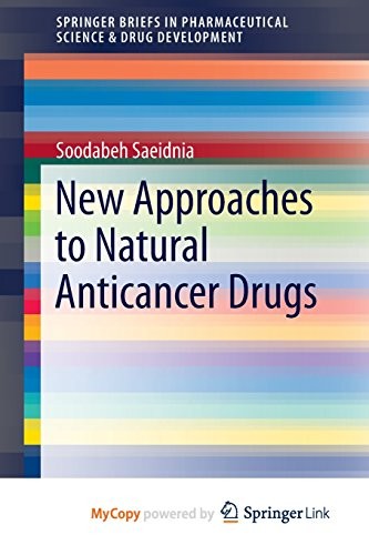 Cover for New Approaches to Natural Anticancer Drugs
