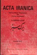 Cover for Bahāʾ-i Walad