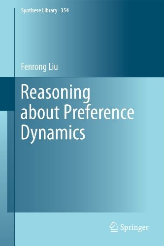 Cover for Reasoning about Preference Dynamics