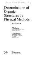Cover for Determination of Organic Structures by Physical Methods