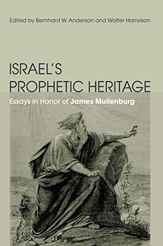Cover for Israel's Prophetic Heritage