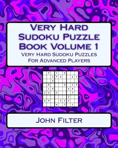 Cover for Very Hard Sudoku Puzzle Book Volume 1