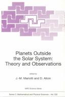 Cover for Planets Outside the Solar System: Theory and Observations (Nato Science Series C : Mathematical and Physical Sciences Volume 532)