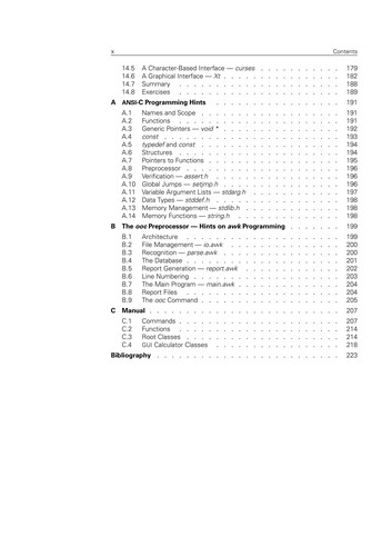 Cover for Objektorientierte Programmierung mit ANSI C.