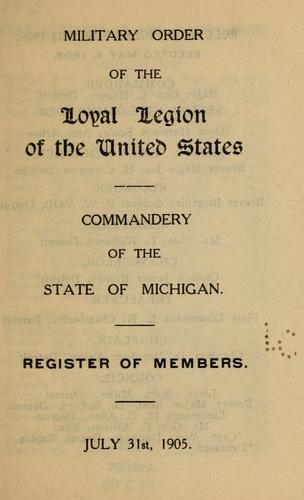 Cover for Register of members.