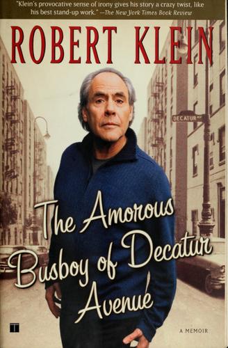 Cover for The amorous busboy of Decatur Avenue