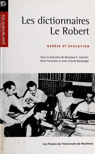 Cover for Les dictionnaires Le Robert