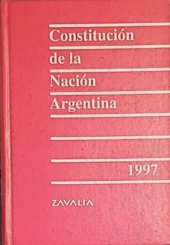 Cover for Constitución de la Nación Argentina