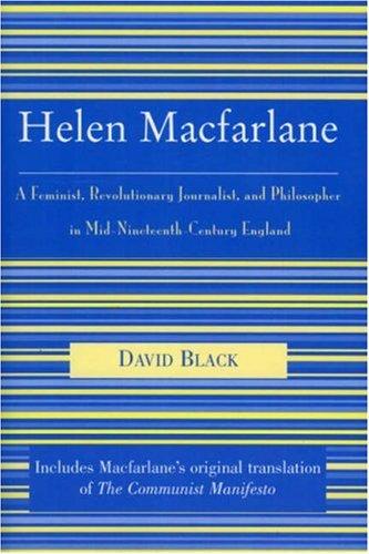 Cover for Helen Macfarlane