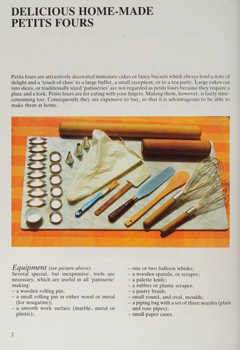 Cover for Delicious Home-Made Petits Fours