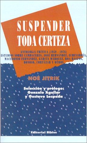 Cover for Suspender toda certeza