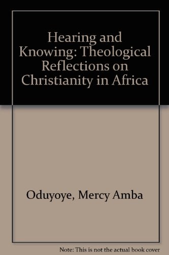 Cover for Hearing and knowing