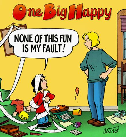 Cover for One Big Happy