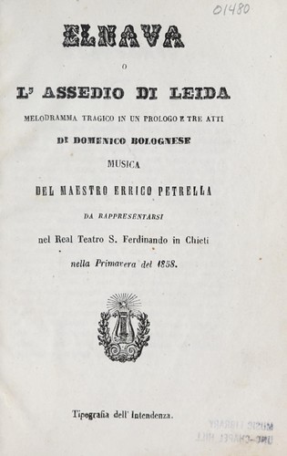 Cover for Elnava, o, L'assedio di Leida