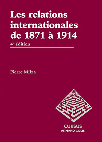 Cover for Les relations internationales de 1871 à 1914 - 4e édition