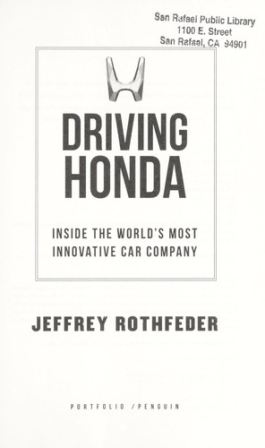Cover for Driving Honda