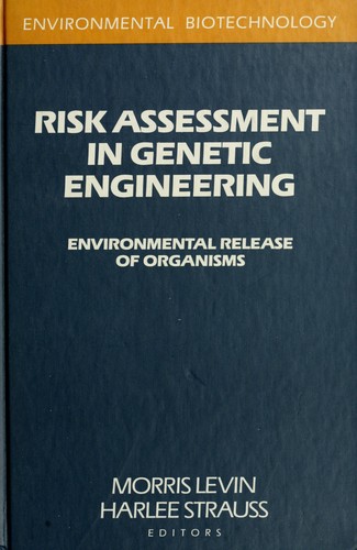 Cover for Risk assessment in genetic engineering