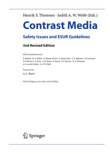 Cover for Contrast Media