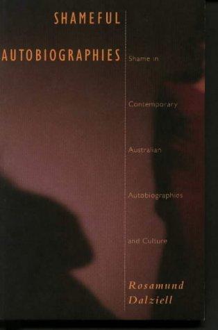 Cover for Shameful autobiographies