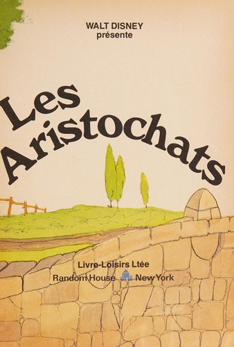 Cover for Walt Disney Productions presents The aristocats.