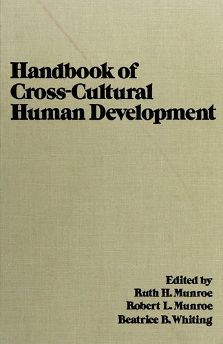 Cover for Handbook of cross-cultural human development
